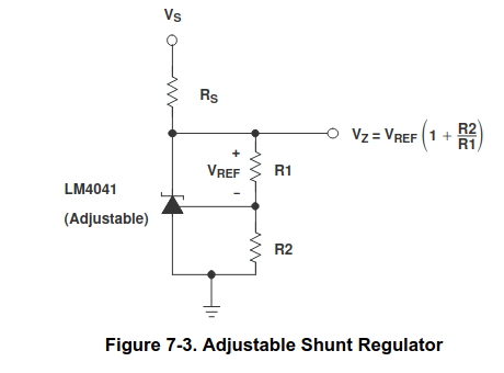LM4041 Reference Circuit